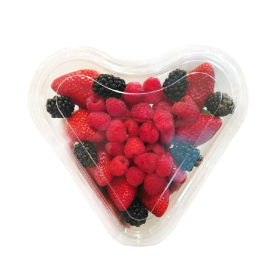  Strawberry & Berries Heart Shape 450g PKT 