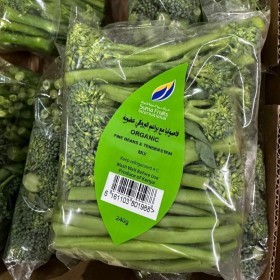  Mixed Organic Fine Beans & Tenderstem 240g - Kenya 